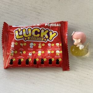 Authentic Pop Mart Pop Bean Lucky Charm Lilios New Open Package